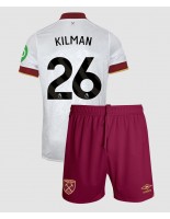 West Ham United Max Kilman #26 Alternativní dres pro děti 2024-25 Krátký Rukáv (+ trenýrky)